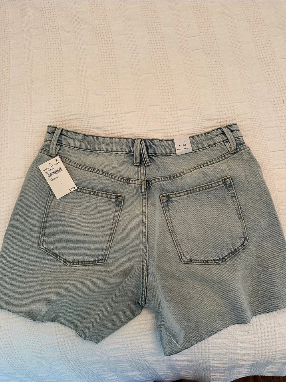 Good American Denim shorts